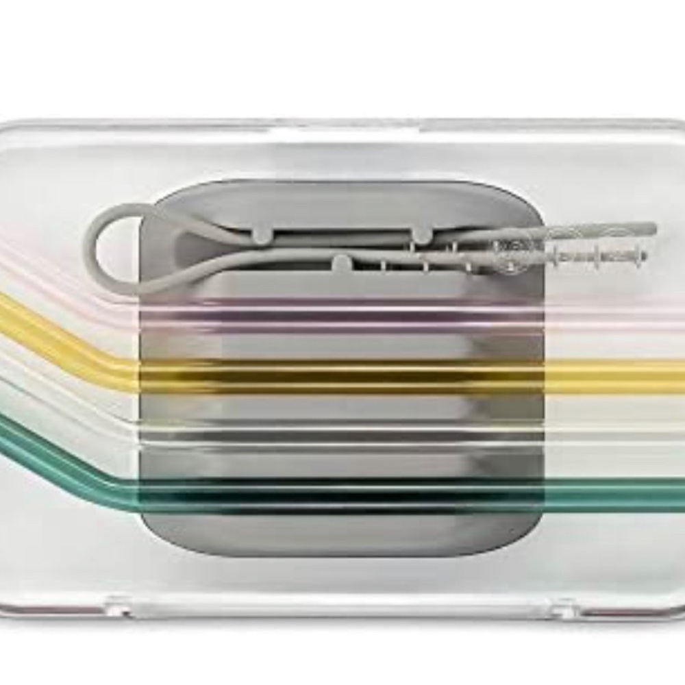 Soma Glass Straw Set- New Never Used